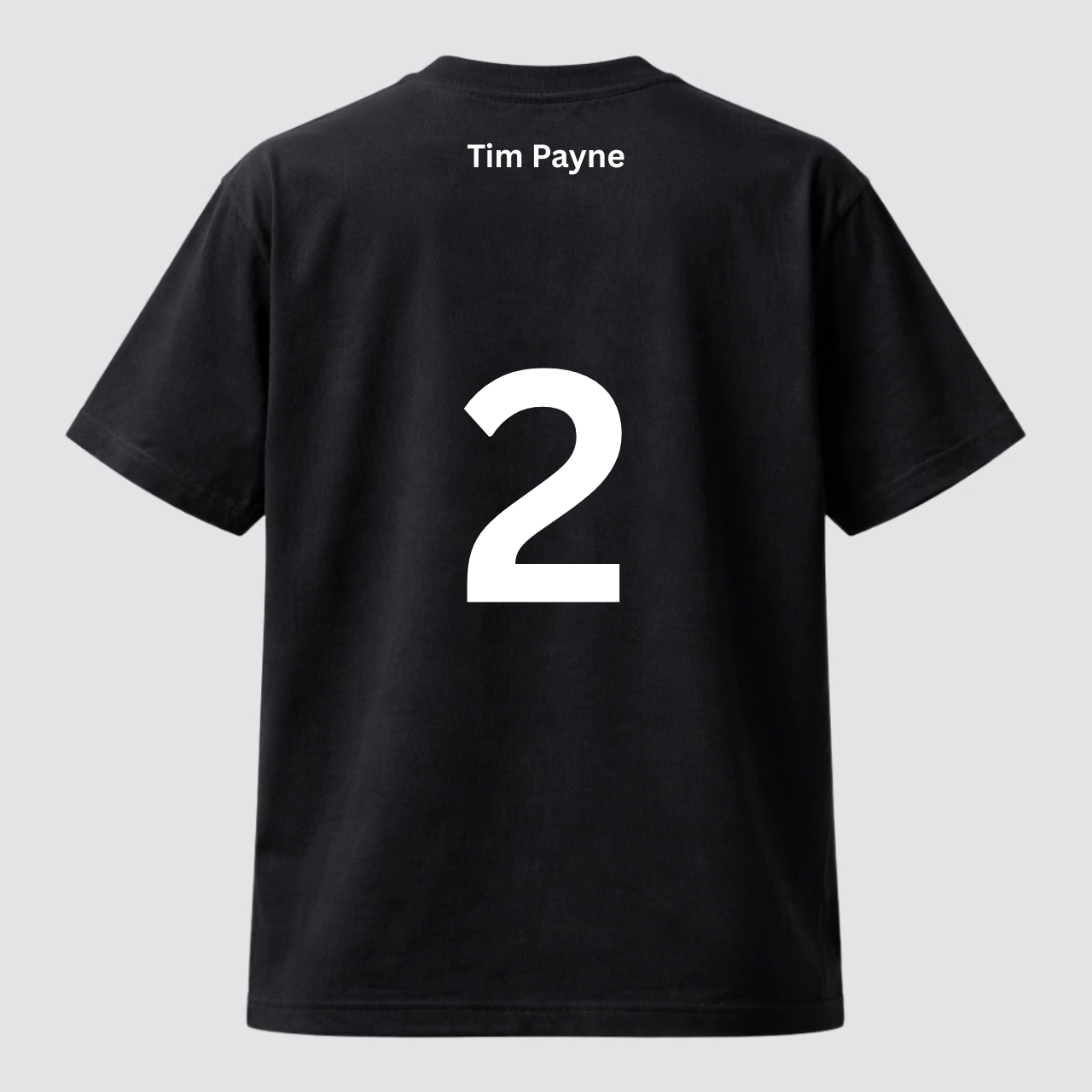 Remera Tim Payne 02 — Negra vista 2